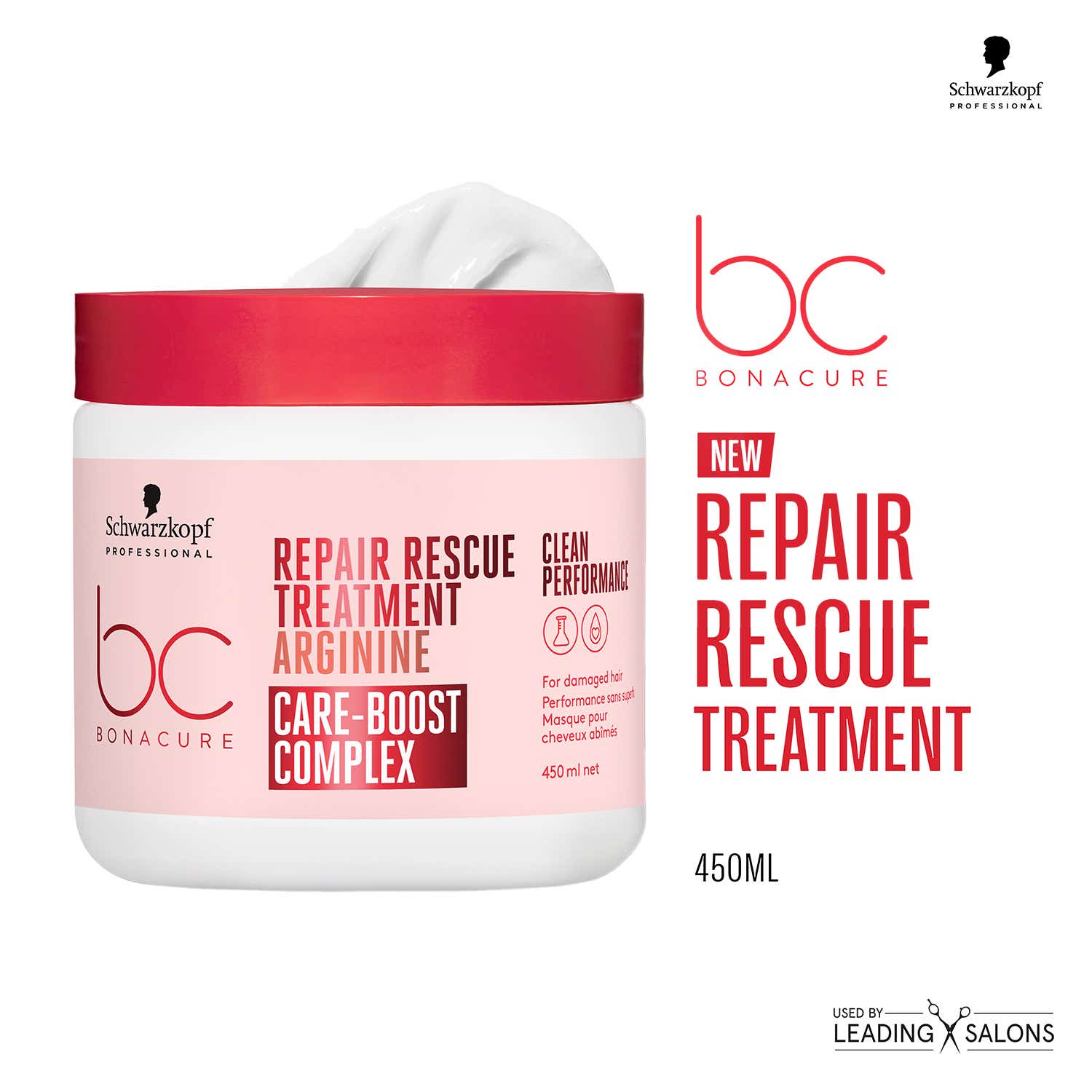 Schwarzkopf Professional | Schwarzkopf Professional Bonacure Repair Rescue Treatment with Arginine and Vegan Keratin (450 ml)