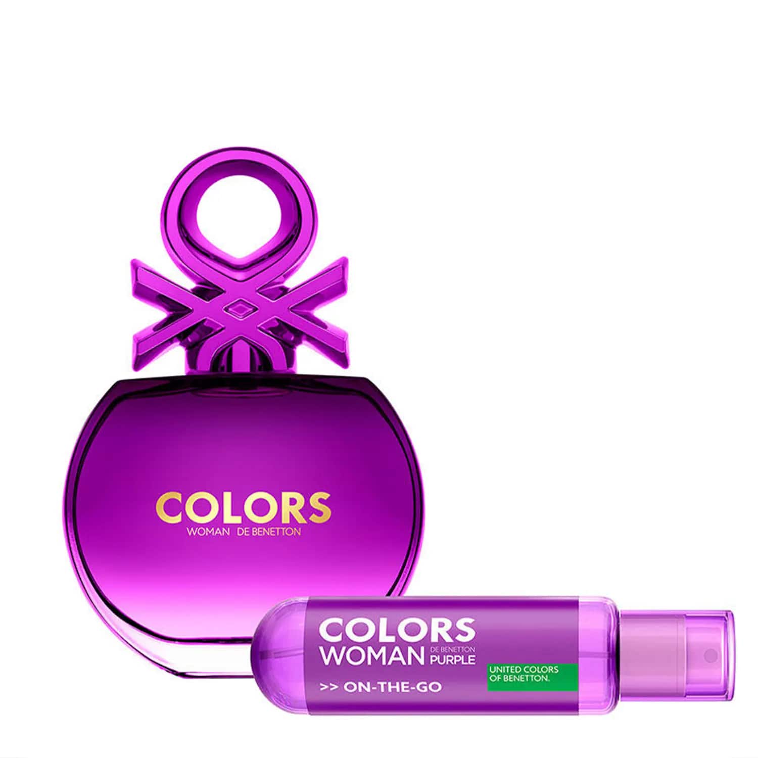 United Colors Of Benetton On The Go Colors Purple For Women Eau De