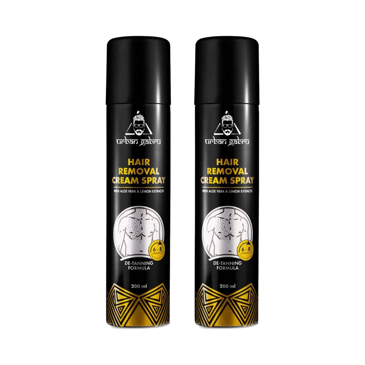 urban gabru | urban gabru Hair Removal Cream Spray Combo (200 ml) (Pack of 2)