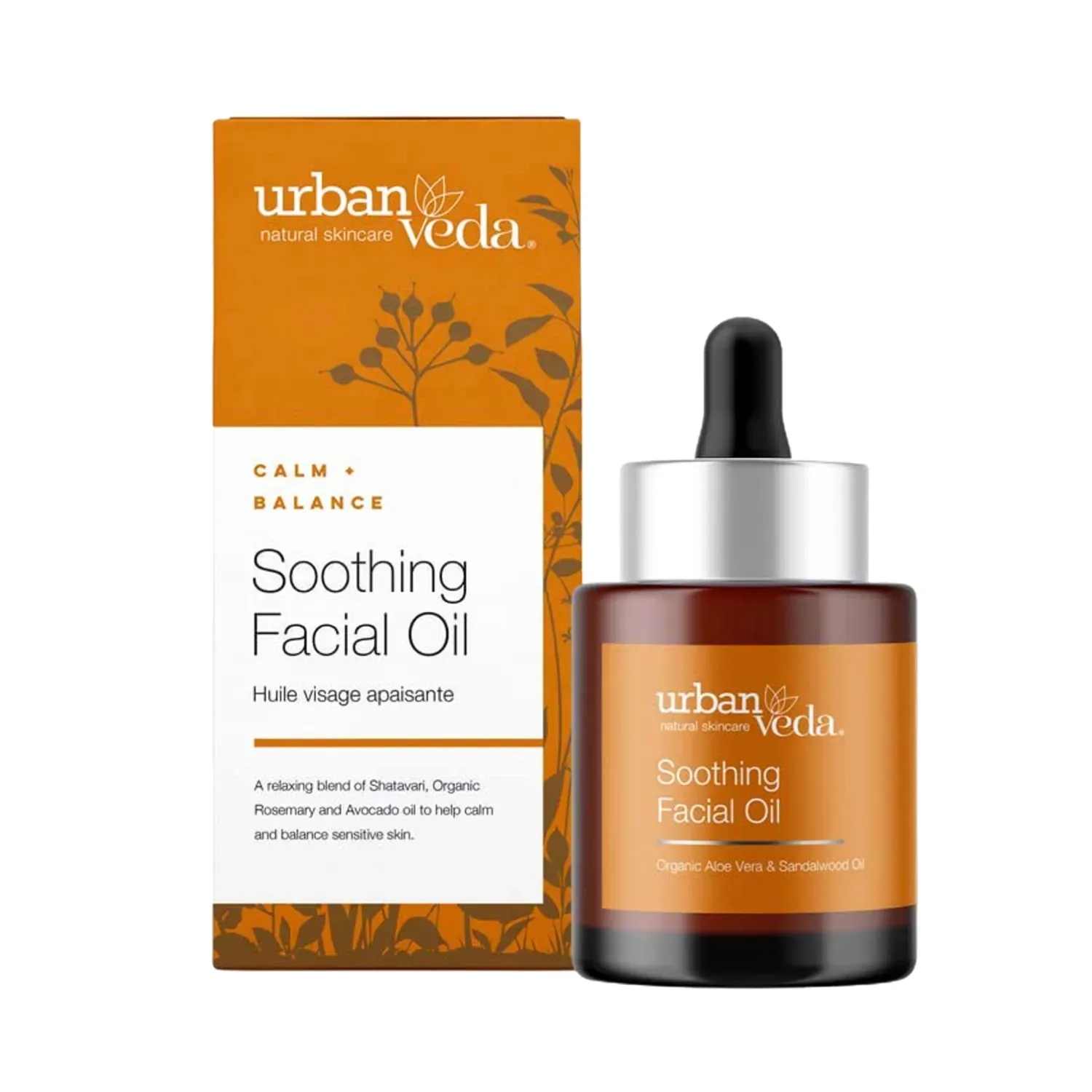 Urban Veda | Urban Veda Soothing Ayurvedic Sandalwood Facial Oil (30ml)