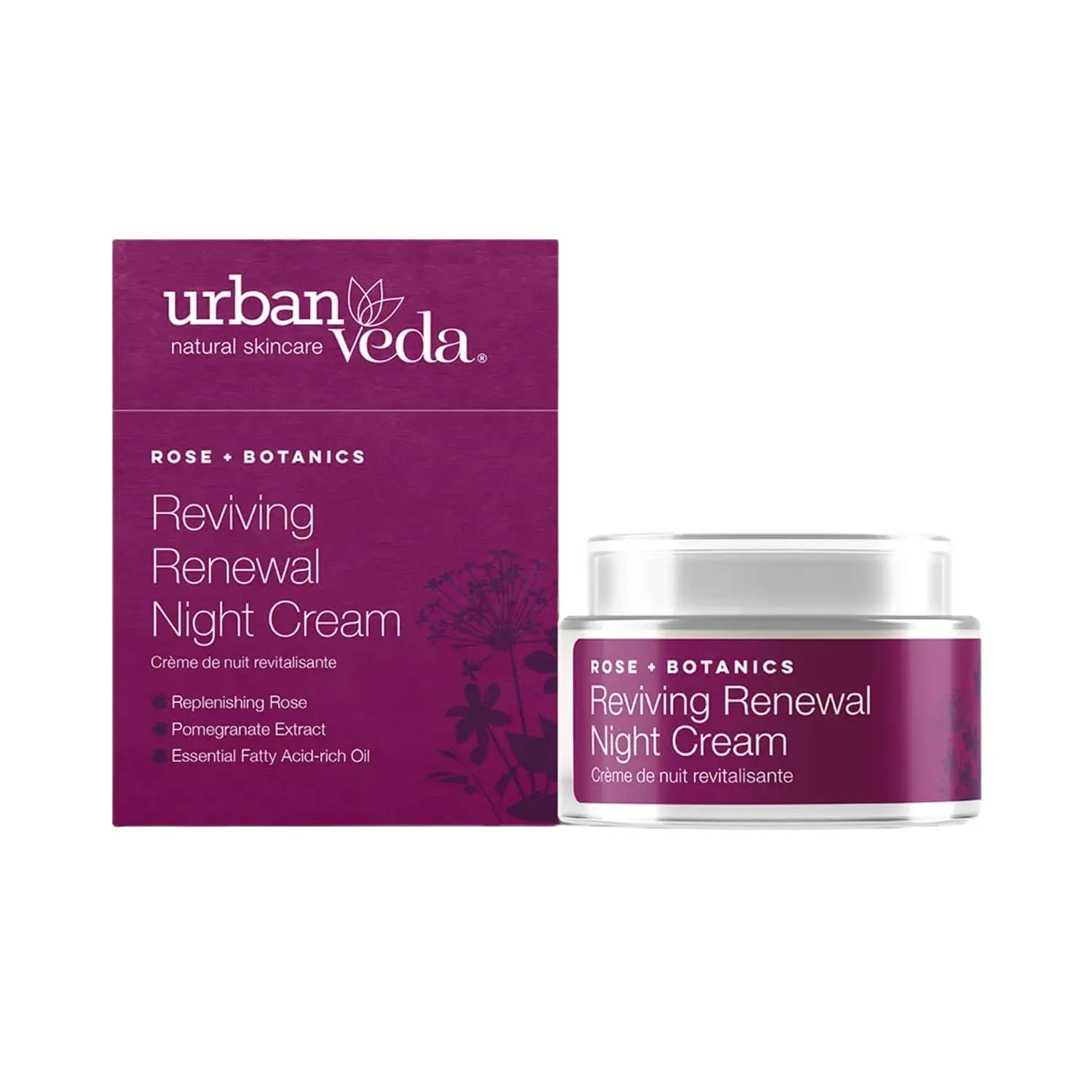 Urban Veda | Urban Veda Reviving Ayurvedic Rose Renewal Night Cream (50ml)