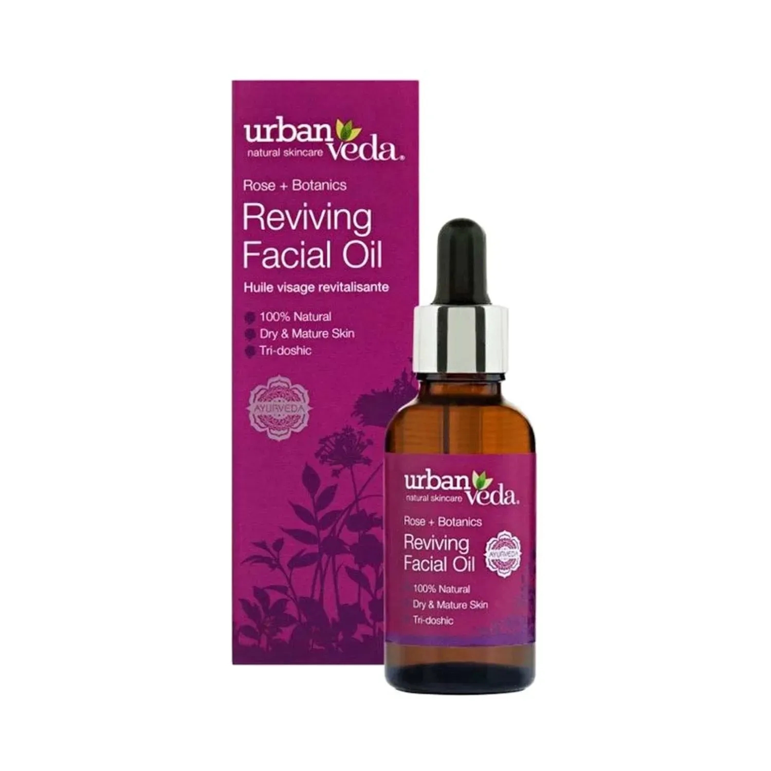 Urban Veda | Urban Veda Reviving Ayurvedic Rose Facial Oil (30ml)