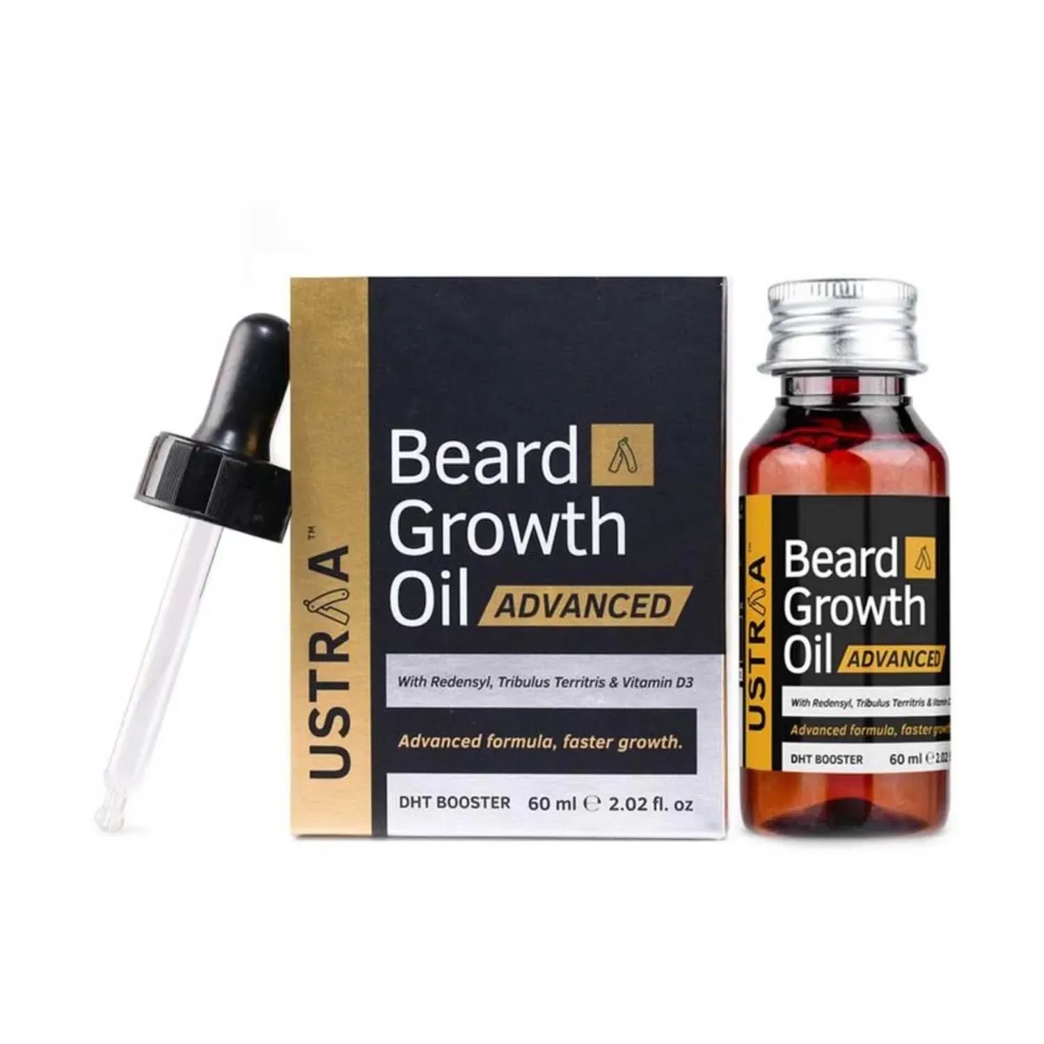 Ustraa | Ustraa Beard Growth Oil Advanced - (60ml)