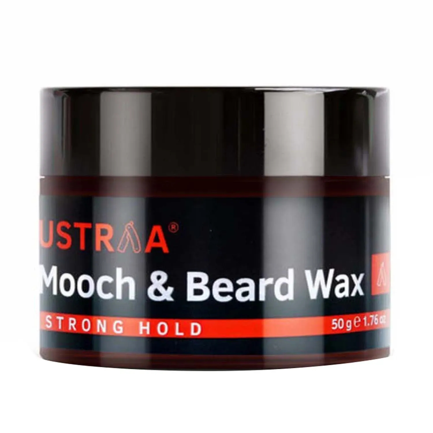Ustraa Strong Hold Mooch & Beard Wax - (50g)