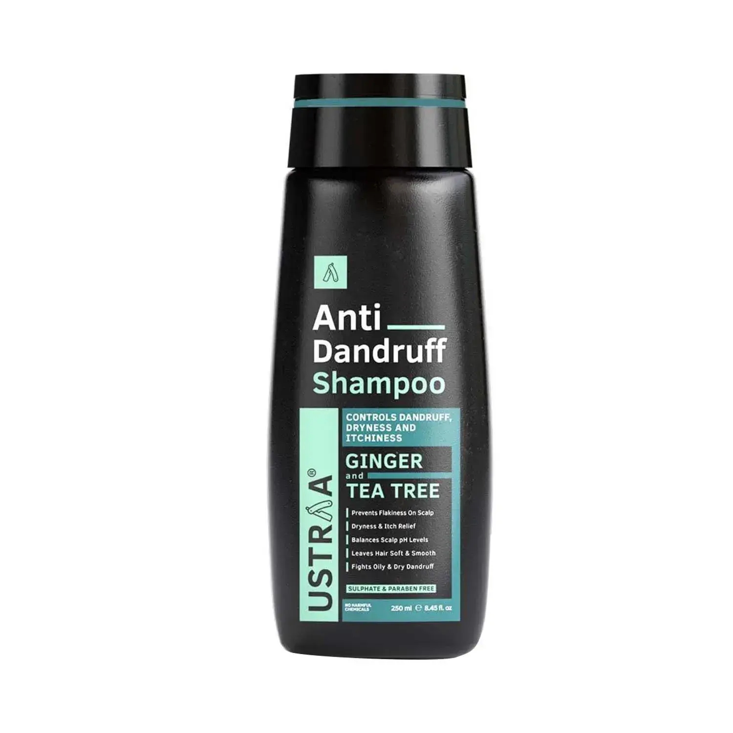 Ustraa Anti Dandruff Ginger & Tea-Tree Hair Shampoo (250ml)