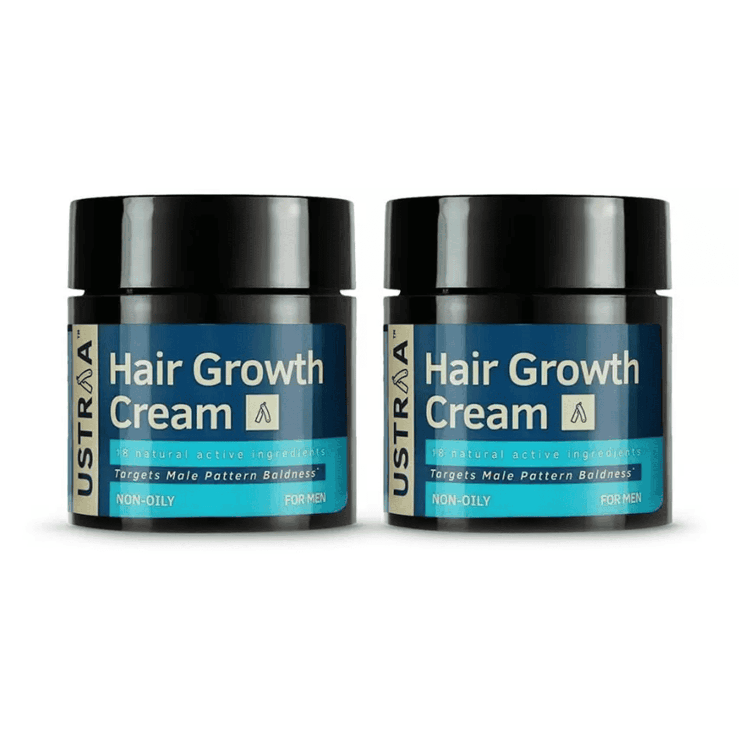 Ustraa | Ustraa Hair Growth Cream 100g - Set Of 2 - (2 Pcs)