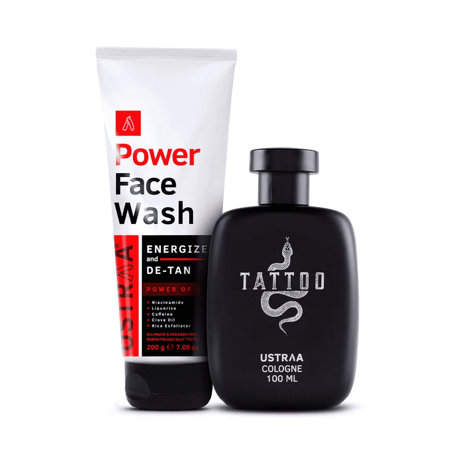 Ustraa | Ustraa Power Face Wash De-tan & Tattoo Cologne