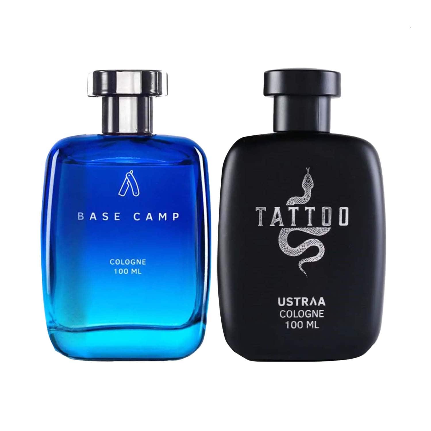 Ustraa | Ustraa Cologne for Men - Base Camp (100 ml) & Cologne for Men - Tattoo (100 ml) Combo
