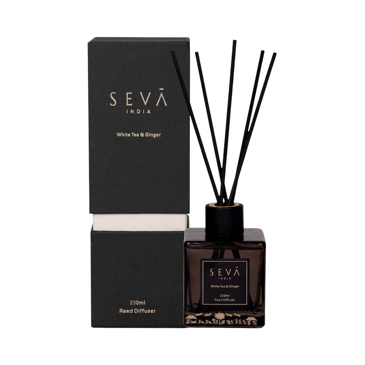 Seva Home | Seva Home Reed Diffuser - Dil Se White Tea (250 ml)