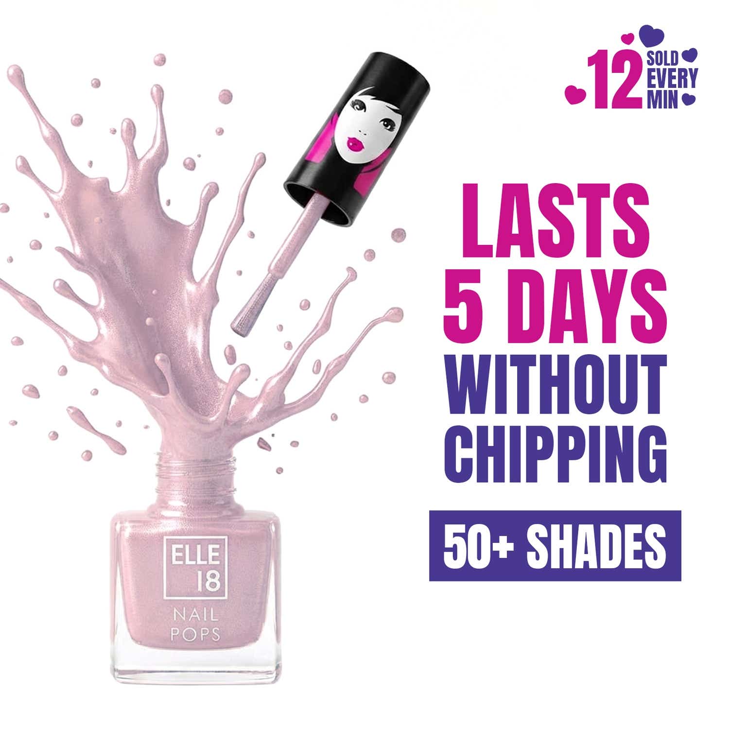 Elle 18 | Elle 18 Nail Pops Nail Color - Shade 08 (5ml)