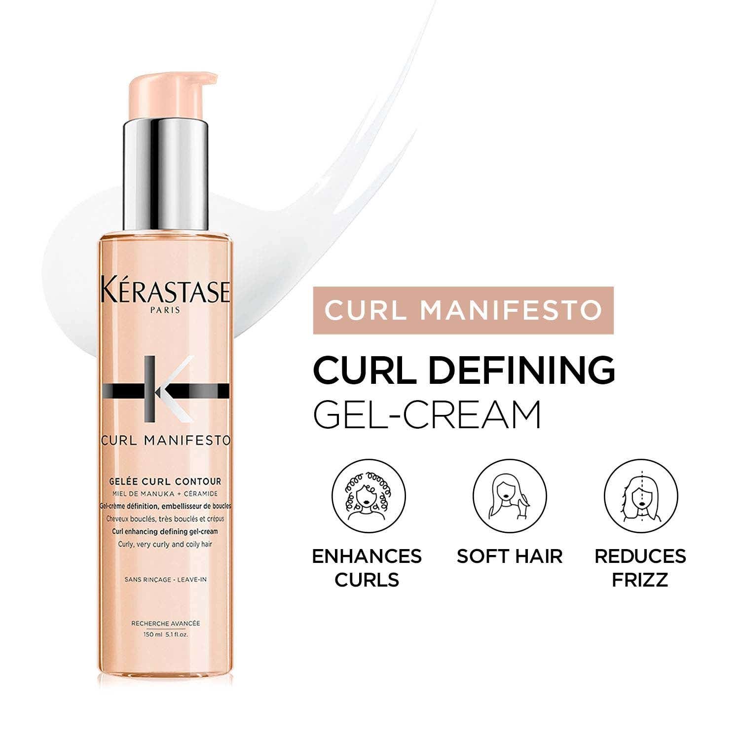 KERASTASE | KERASTASE Curl Manifesto Gel-Cream for Curly & Wavy Hair (150 ml)