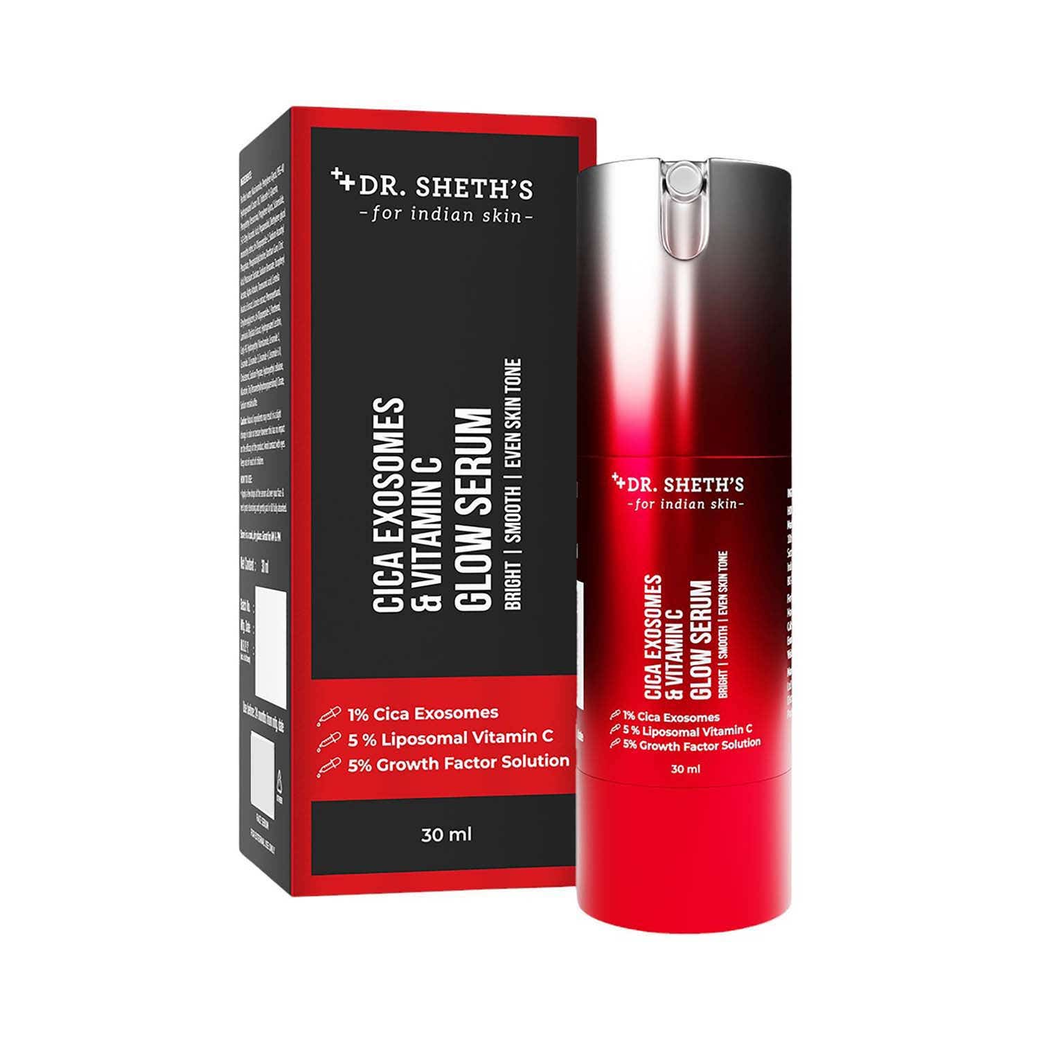 Dr. Sheth's | Dr. Sheth's Cica Exosomes & Vitamin C Glow Serum (30 ml)