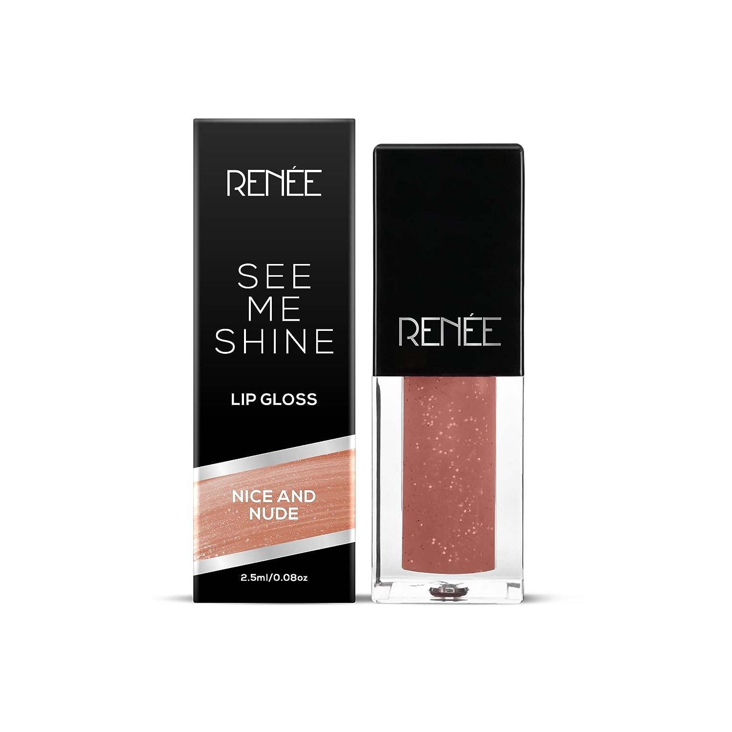RENEE | RENEE See Me Shine Lip Gloss - Nice And Nude (2.5ml)