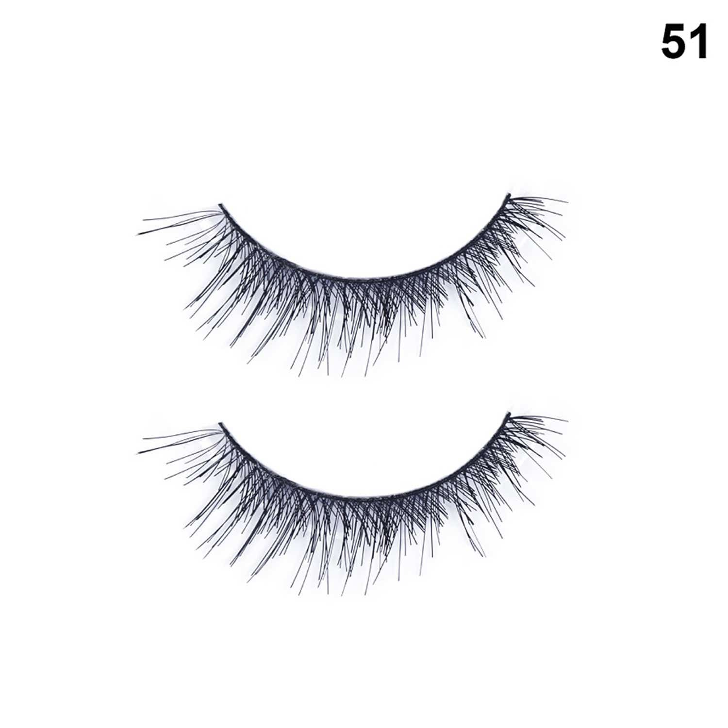 Bronson Professional | Bronson Professional Eyelashes - 51 Black (1 Pair)