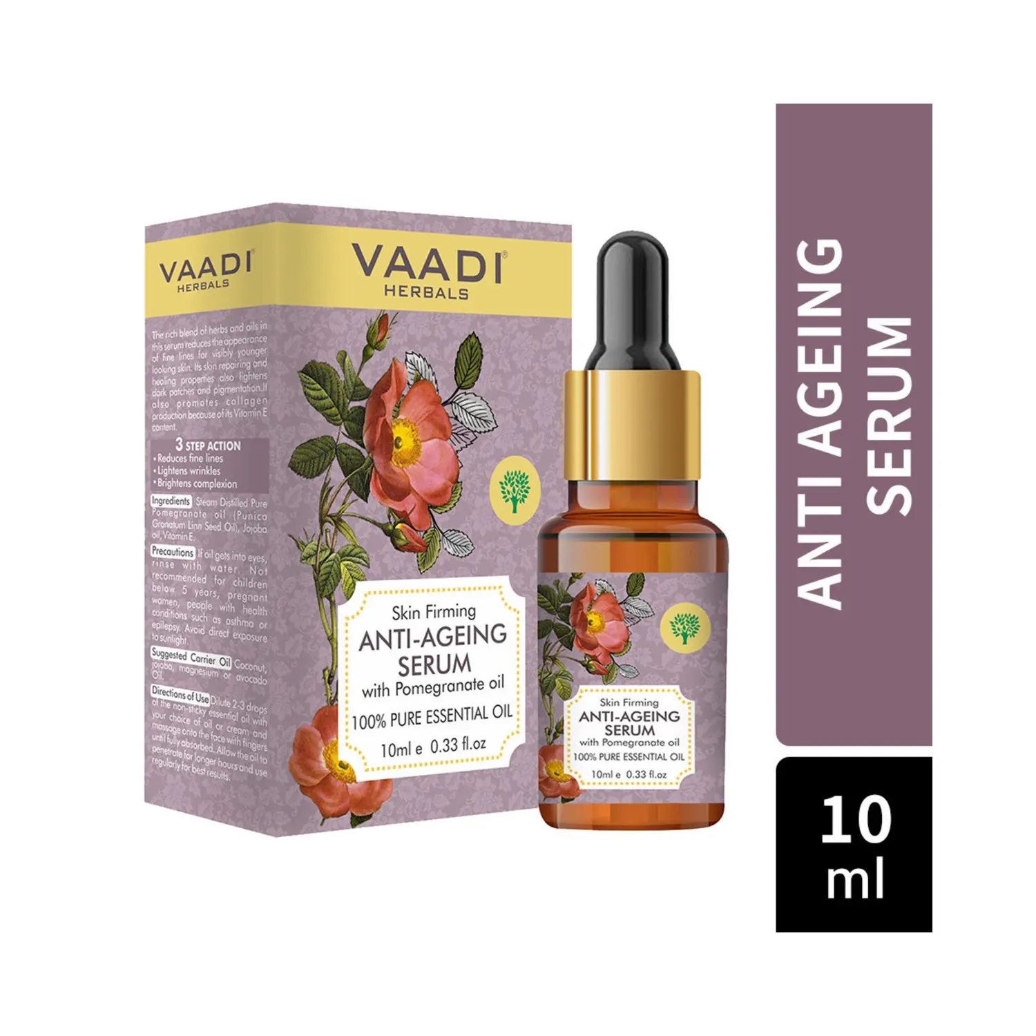 Vaadi Herbals | Vaadi Herbals Anti-Ageing Serum With Pomegranate Essential Oil (10ml)