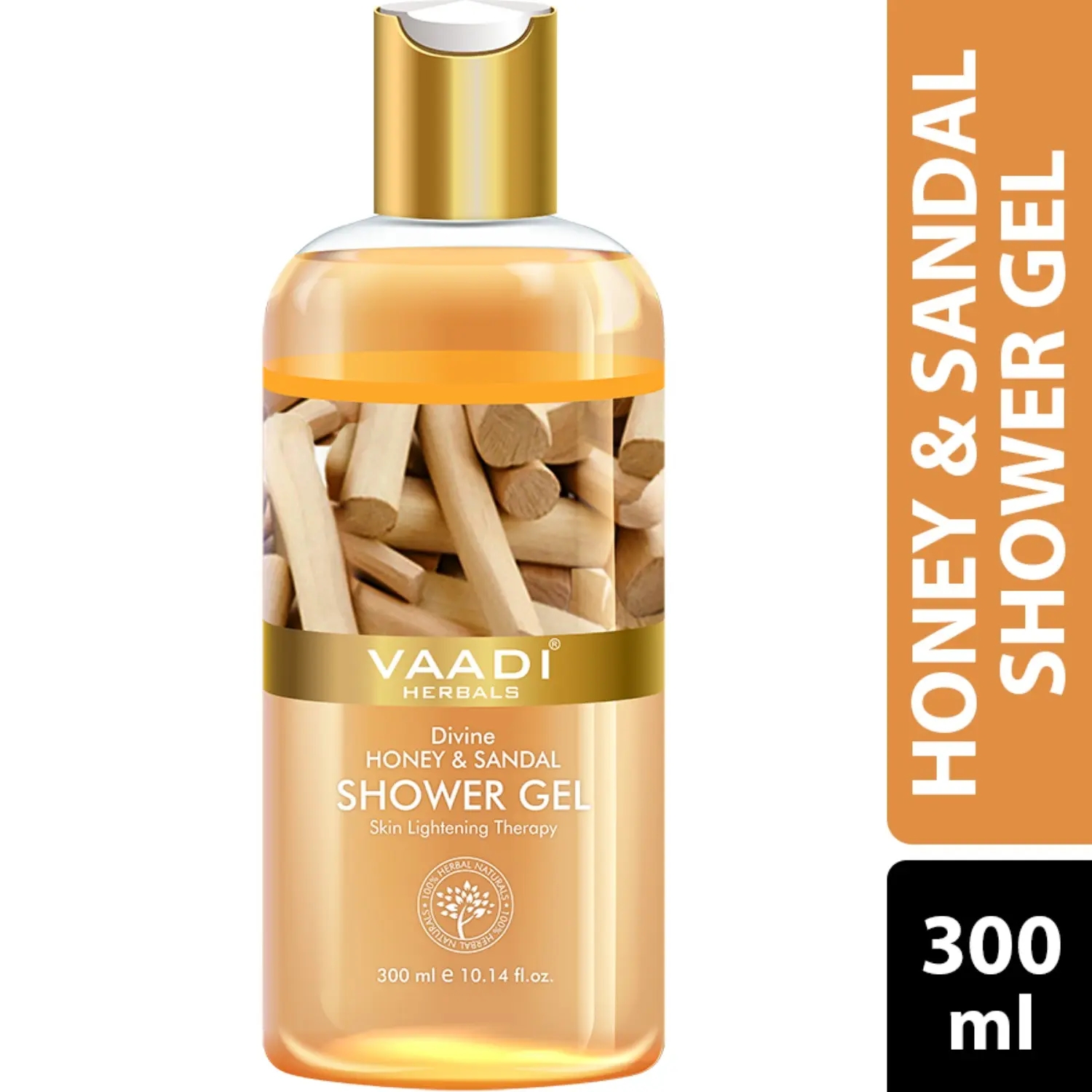 Vaadi Herbals | Vaadi Herbals Divine Honey & Sandal Shower Gel (300ml)