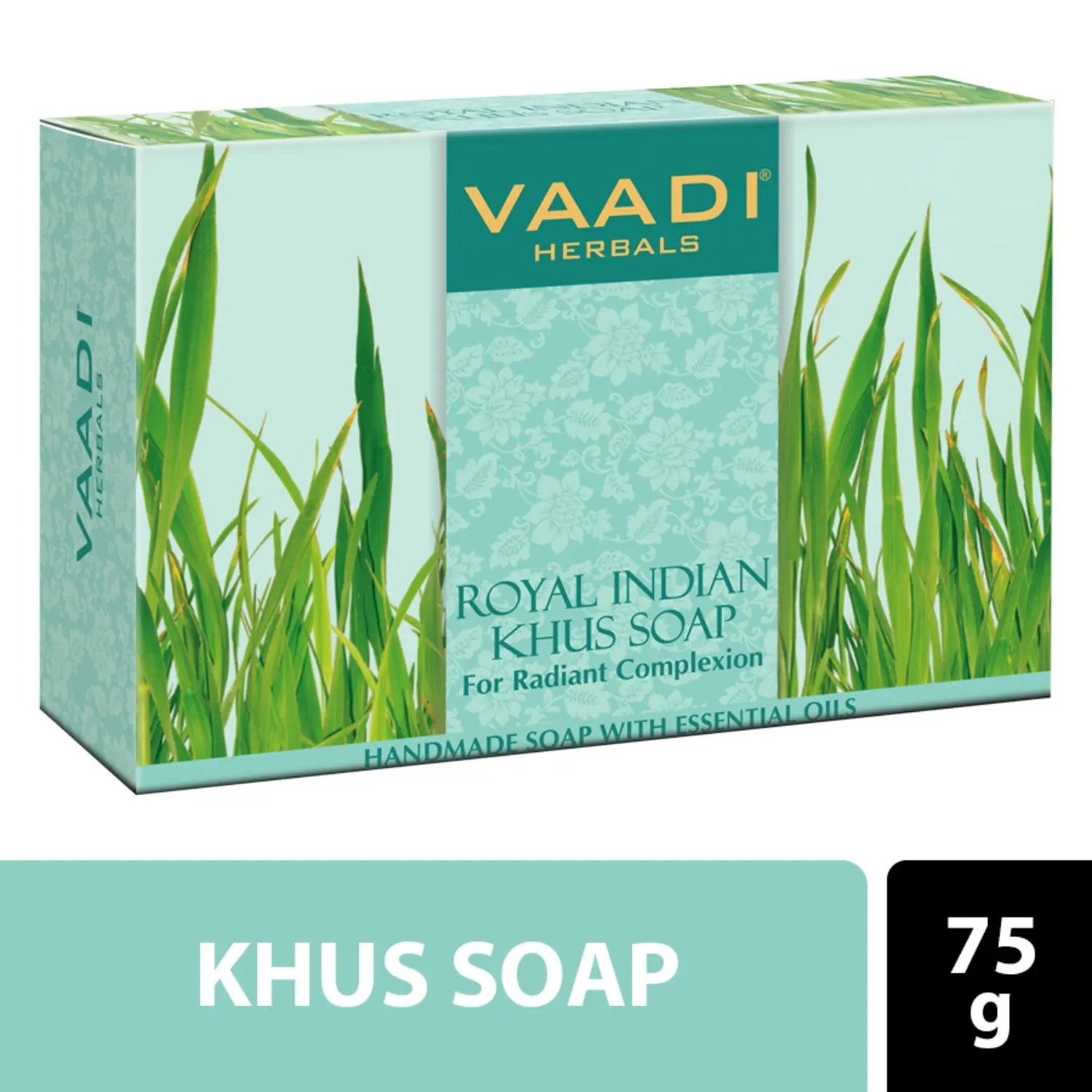 Vaadi Herbals | Vaadi Herbals Royal Indian Khus Soap (75g)