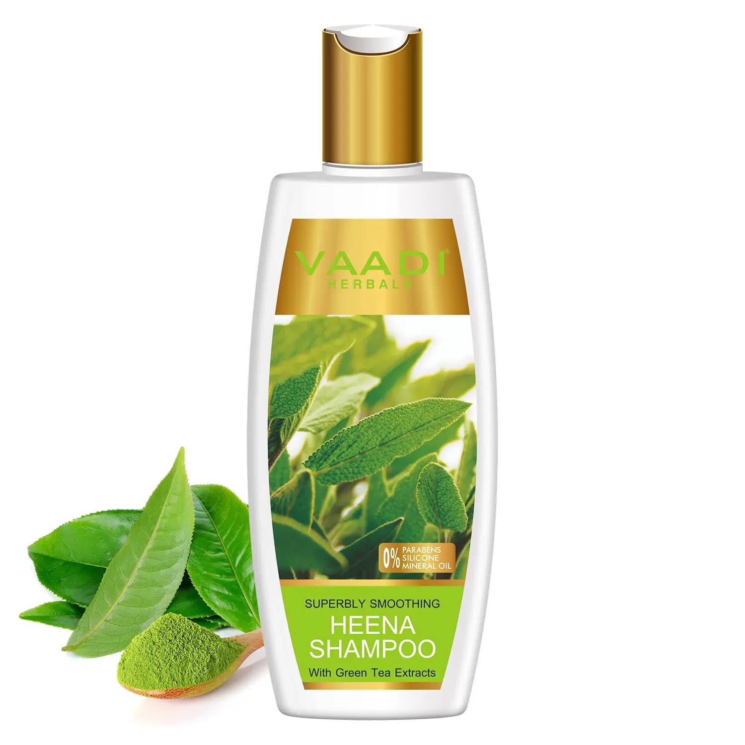 Vaadi Herbals | Vaadi Herbals Henna With Green Tea Extracts Shampoo (350ml)