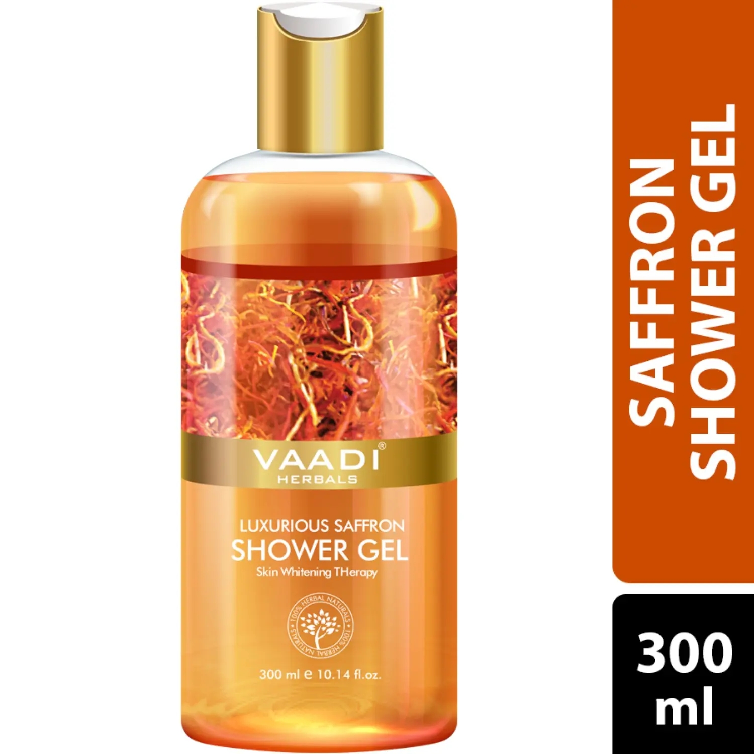 Vaadi Herbals | Vaadi Herbals Luxurious Saffron Shower Gel (300ml)