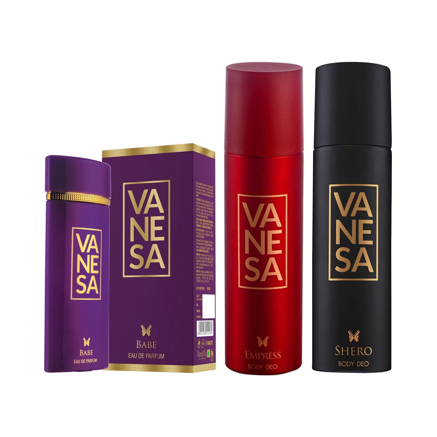 Buy online Vanesa Shero Body Deodorant Spray 150ml from Fragrances