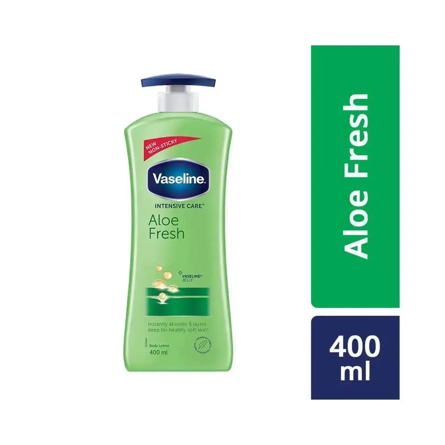 Vaseline | Vaseline Intensive Care Aloe Fresh Body Lotion - (400ml)