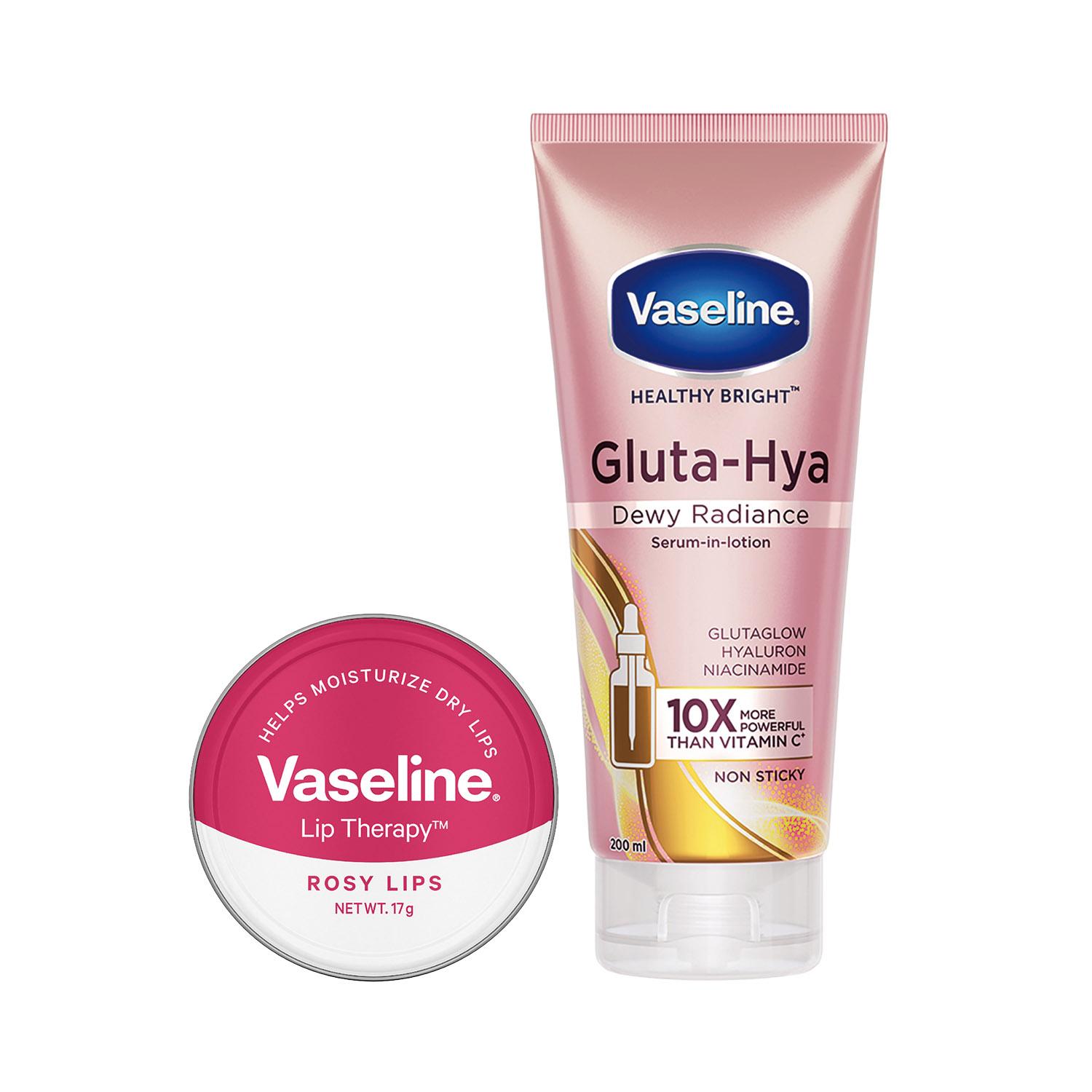 Vaseline | Vaseline Radiant Skin & Hydrated Lips Combo