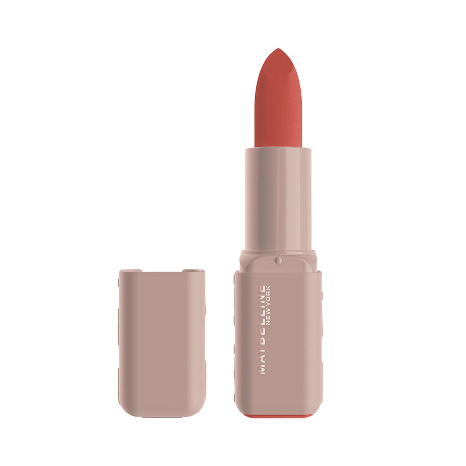 Maybelline New York | Maybelline Serum Lipstick (Matte) 8Hr Hydration + One-Swipe Bold Color - 002 Maybe It's (4.2 g)