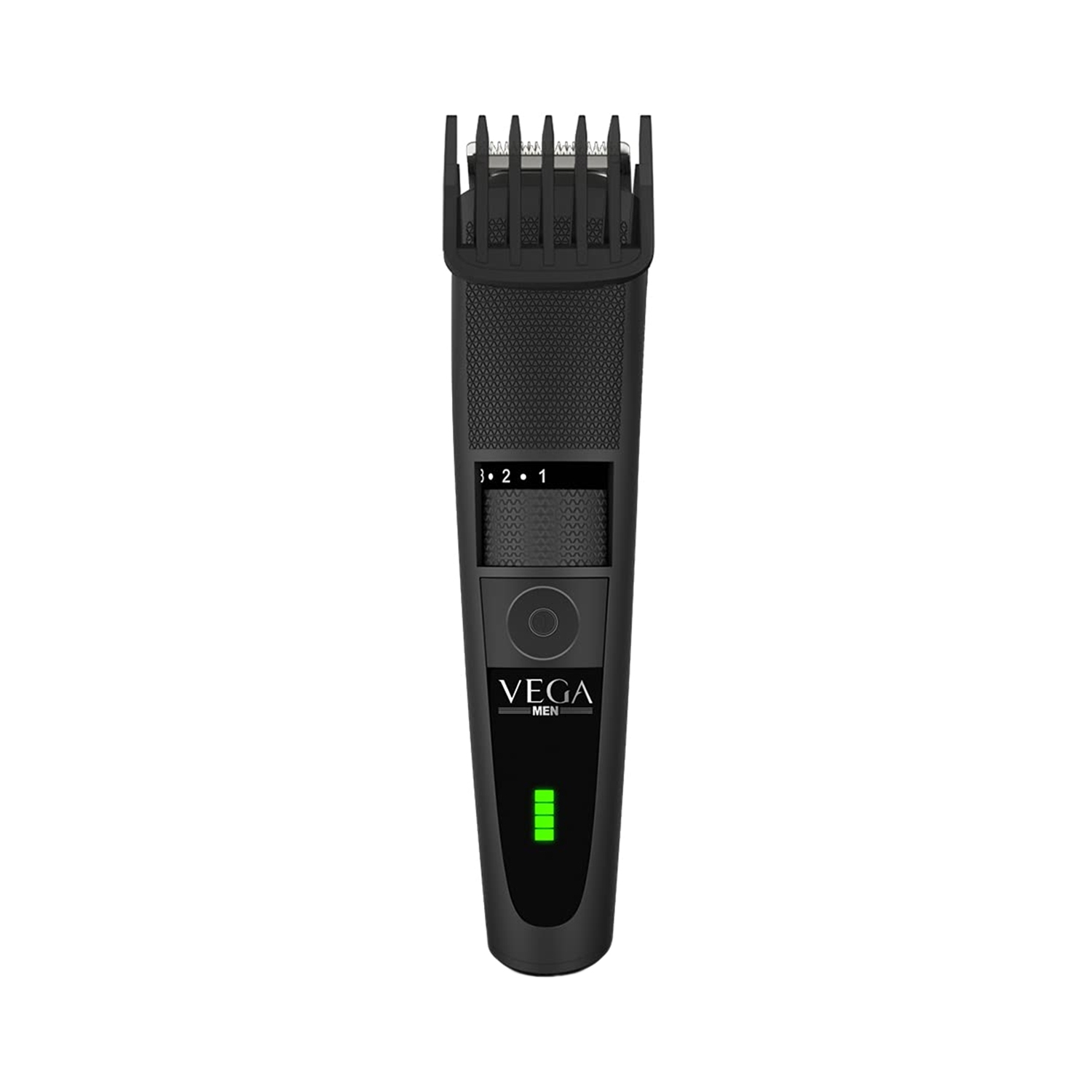 Vega | Vega Men T3 Beard Trimmer For Men With Quick Charge, 90 Mins Run-time, For Cord & Cordless Use And 20 Length Settings, (VHTH-19)