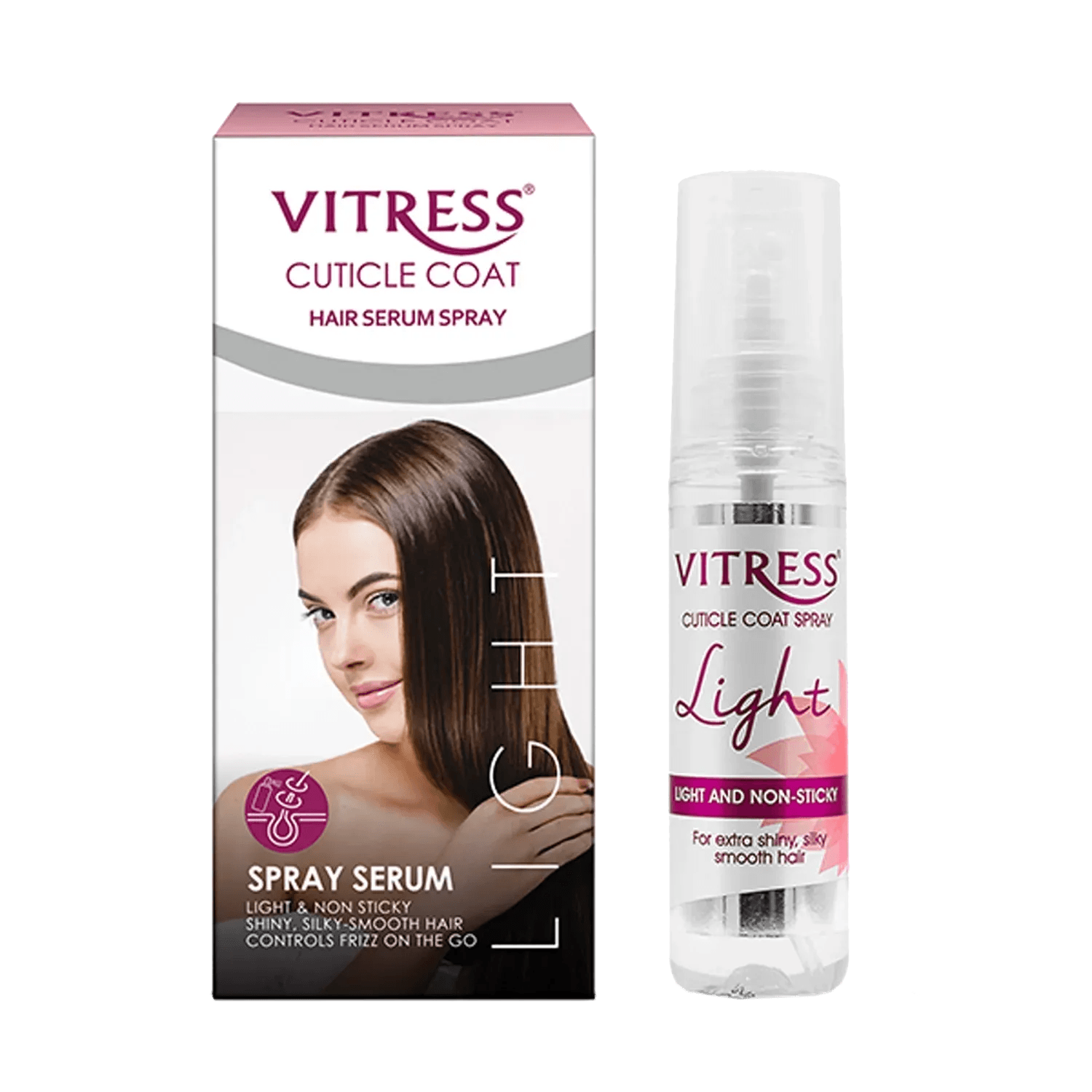 Vitress Cuticle Coat Light Hair Serum Spray (50ml)