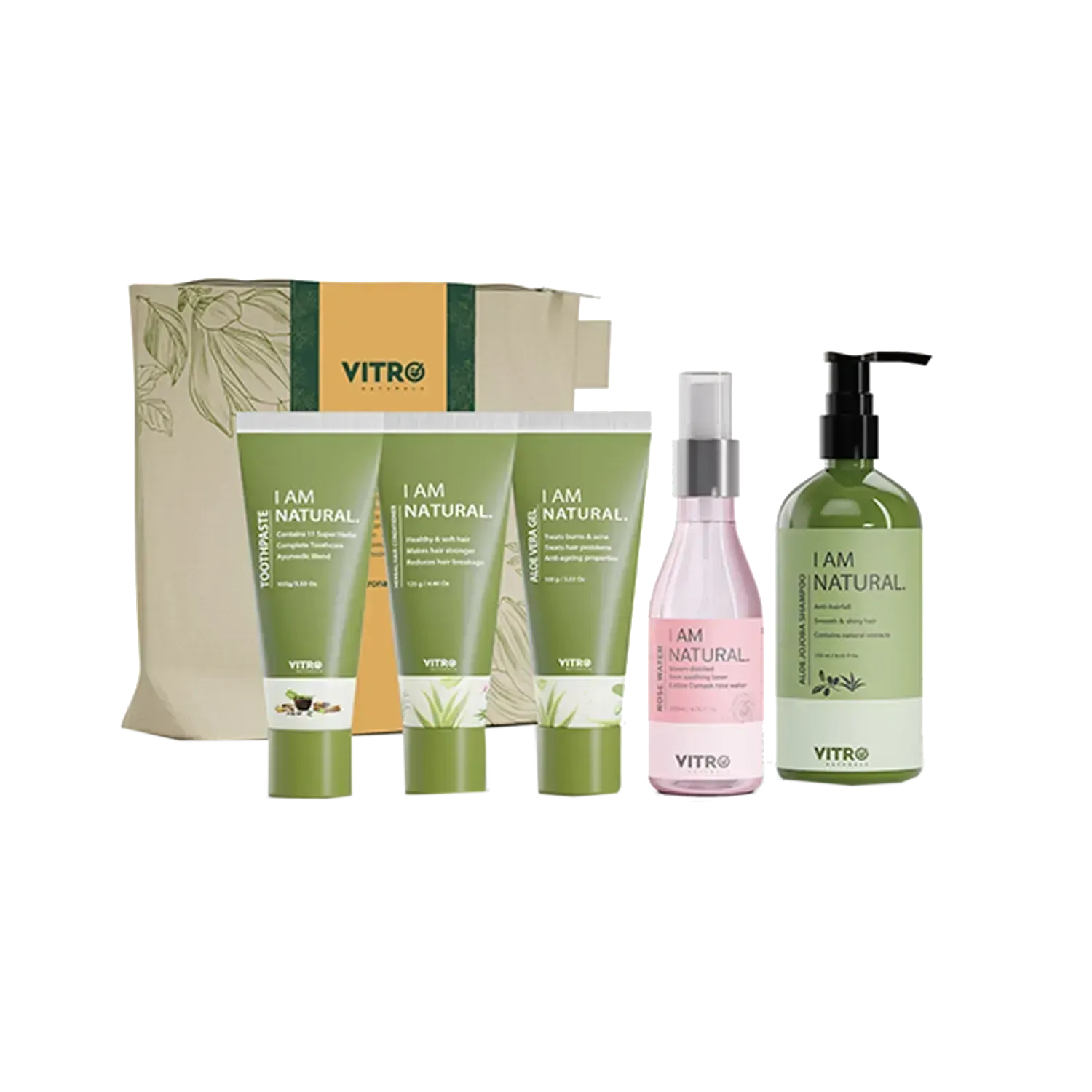 Vitro Naturals | Vitro Naturals My Beauty Bundle Herbal Skin Care Set (1Pc)