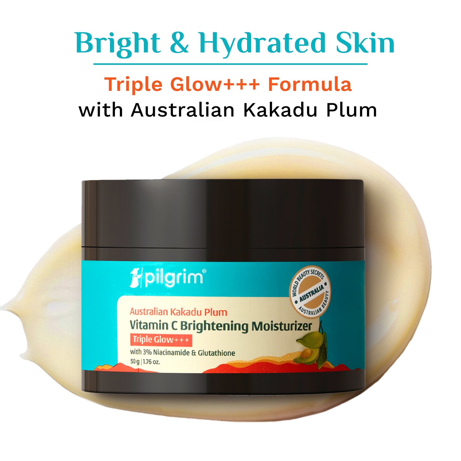 Pilgrim | Pilgrim Australian Kakadu Plum Vitamin C Brightening Moisturizer (50 g)