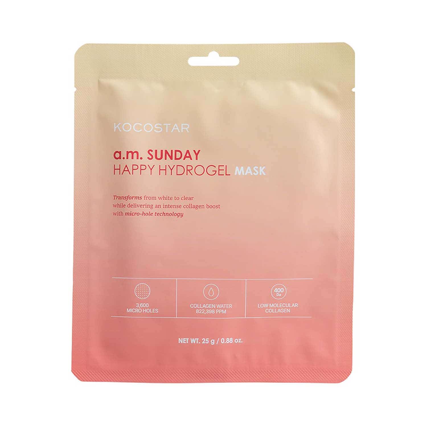 KOCOSTAR | KOCOSTAR A.M Sunday Happy Hydrogel Mask (25 g)