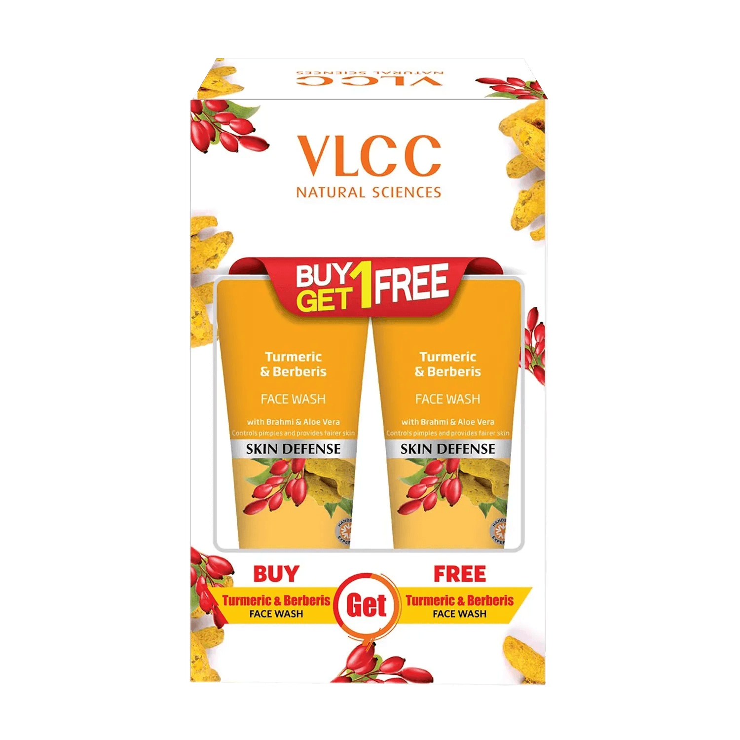 VLCC | VLCC Turmeric & Berberis Face Wash B1G1 (150ml)