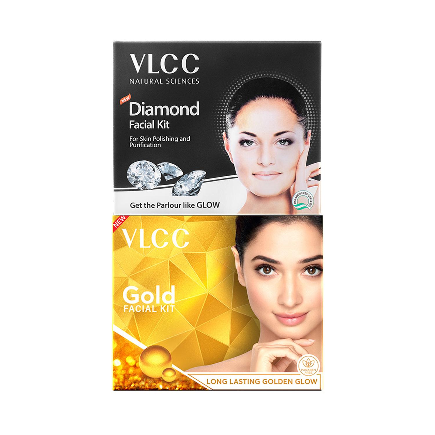 VLCC | VLCC Gold & Diamond Facial Kit
