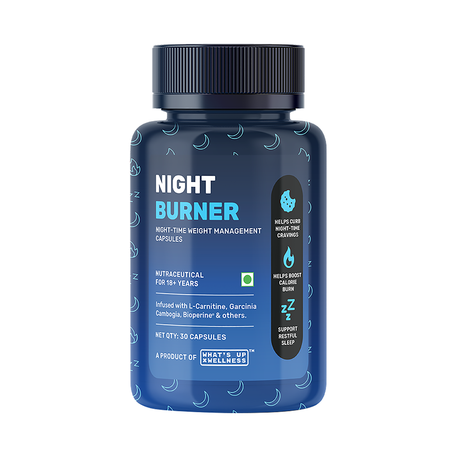 What's Up Wellness | What's Up Wellness Night Burner Weight Loss Capsules (30 Capsules)