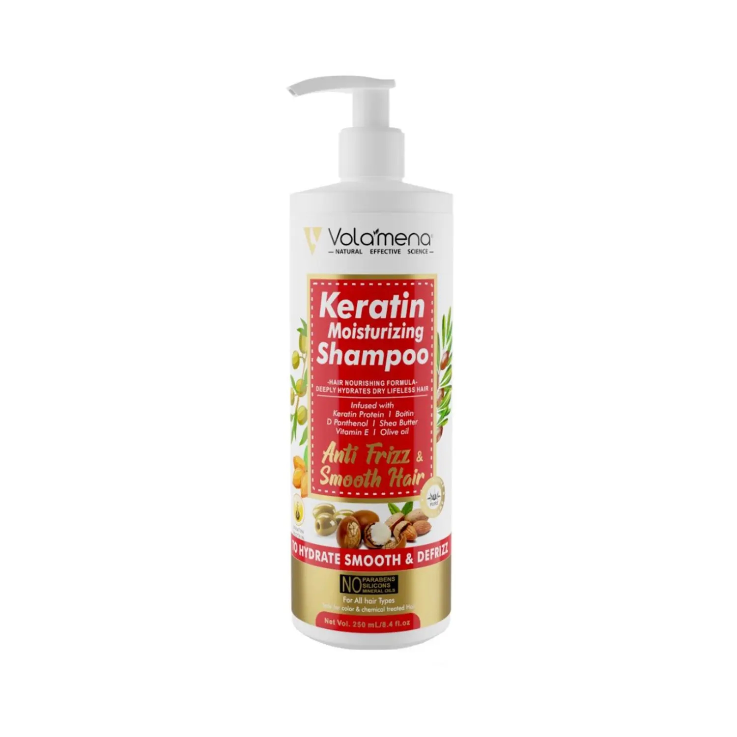 Volamena | Volamena Keratin Moisturizing Shampoo (250ml)