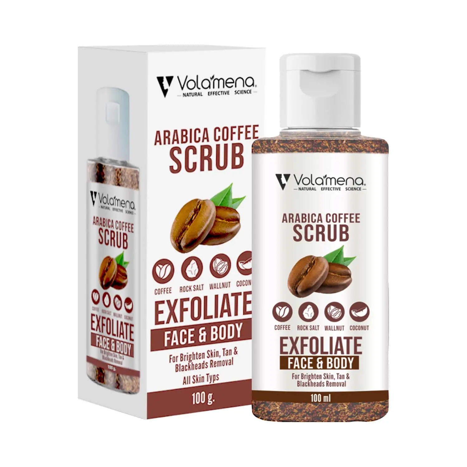 Volamena | Volamena Coffee Face And Body Scrub (100ml)