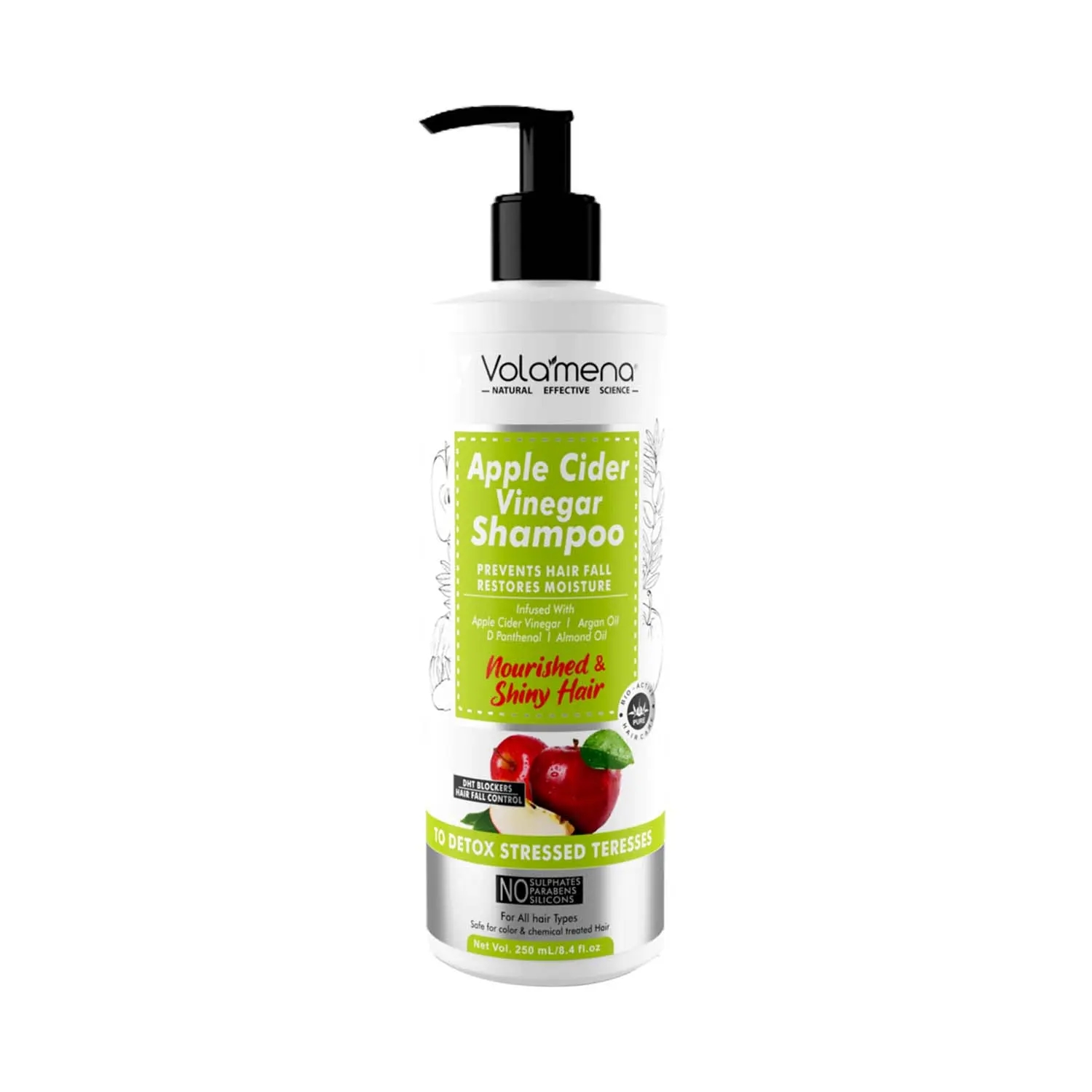 Volamena | Volamena Apple Cider Vinegar Shampoo (250ml)
