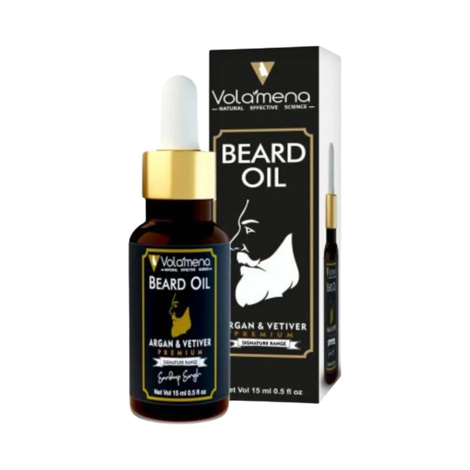 Volamena | Volamena Argan & Vetiver Beard Oil (15ml)