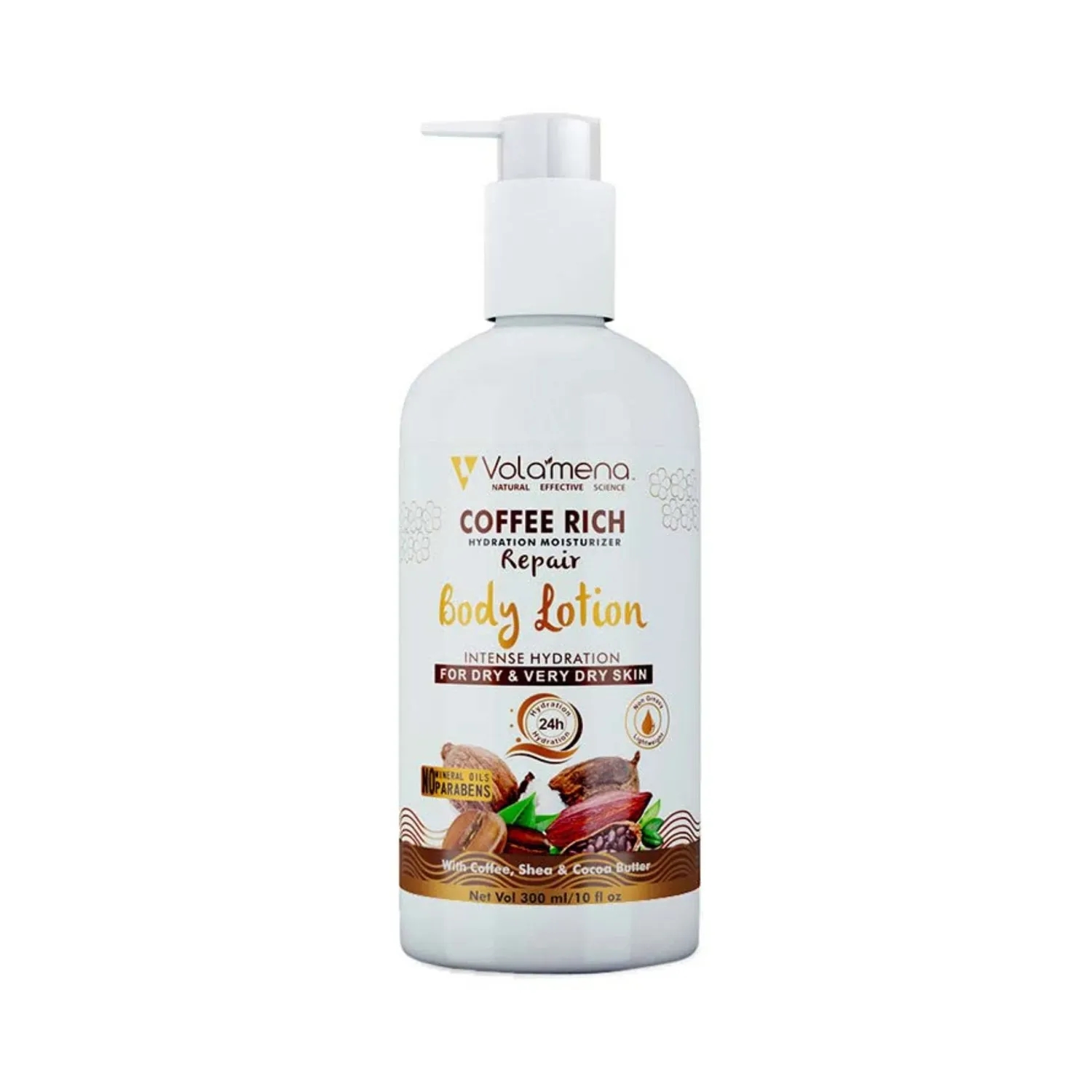 Volamena Coffee Rich Hydration Moisturizer Repair Body Lotion (300ml)