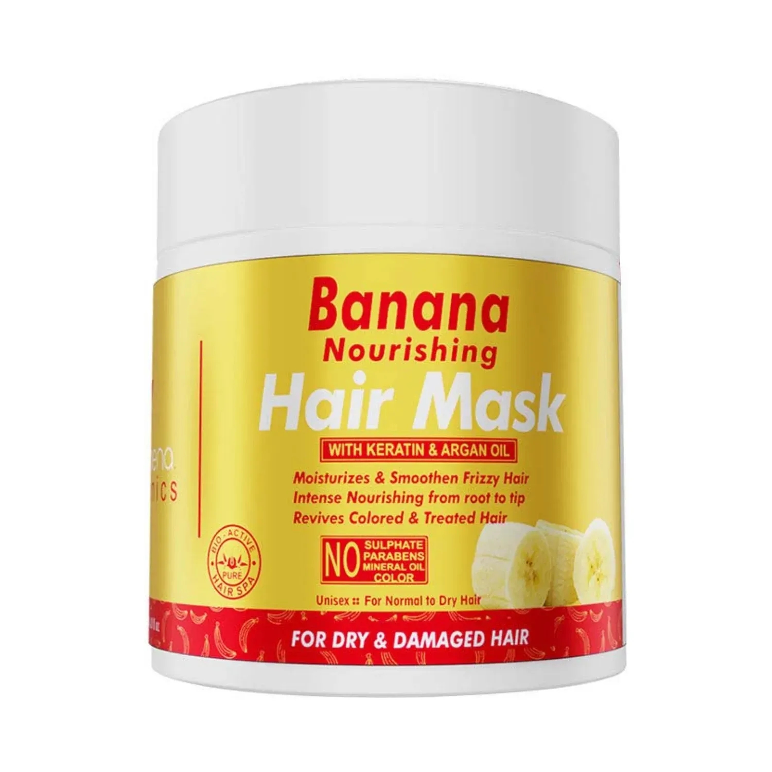 Volamena Nourishing Banana Hair Mask (120ml)