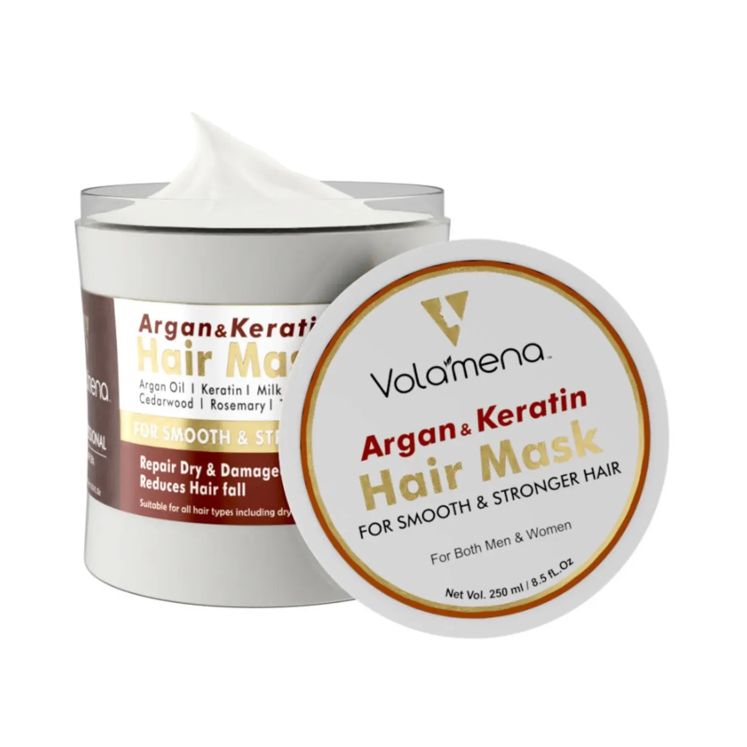 Volamena | Volamena Argan Oil & Keratin Repair Hair Mask (250ml)