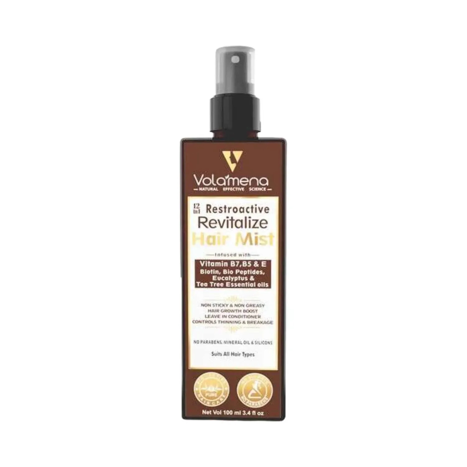Volamena 12-In-1 Restroactive Hair Revitalizer Mist (100ml)