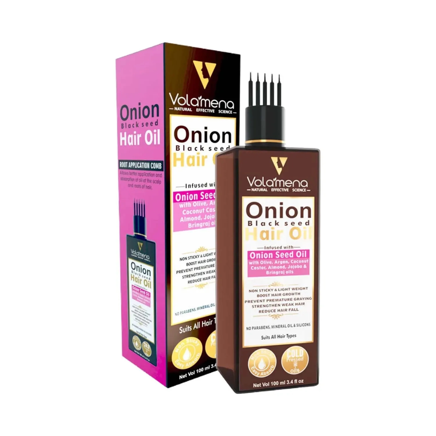 Volamena | Volamena Onion Black Seed Hair Oil (100ml)