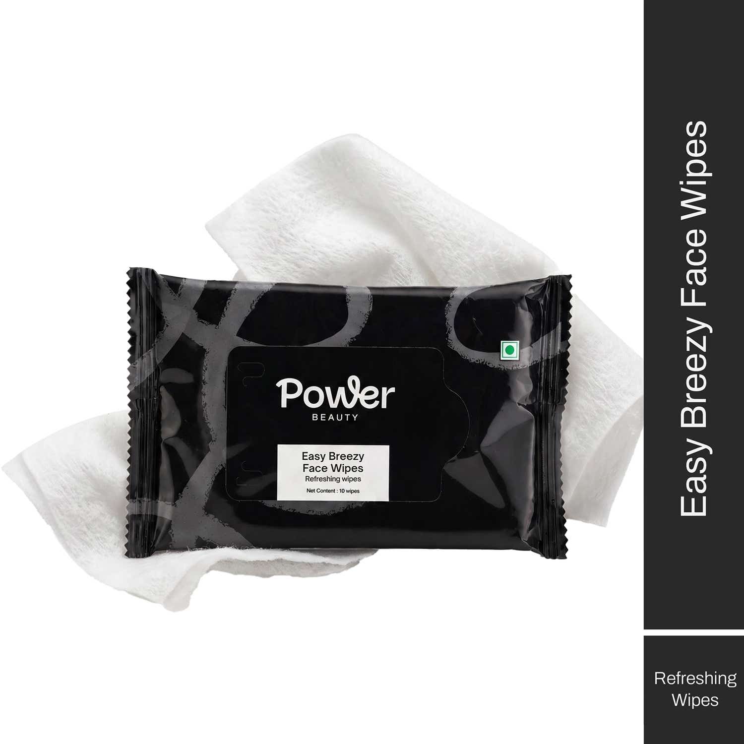 Power Beauty | Power Beauty Easy Breezy Face Wipe Refreshing (10 Wipes)