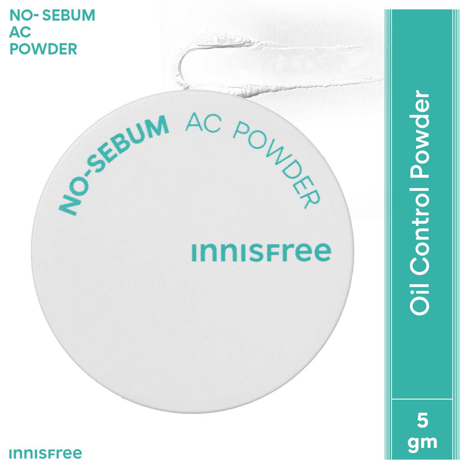 Innisfree | Innisfree No-Sebum AC Powder - White (5 g)