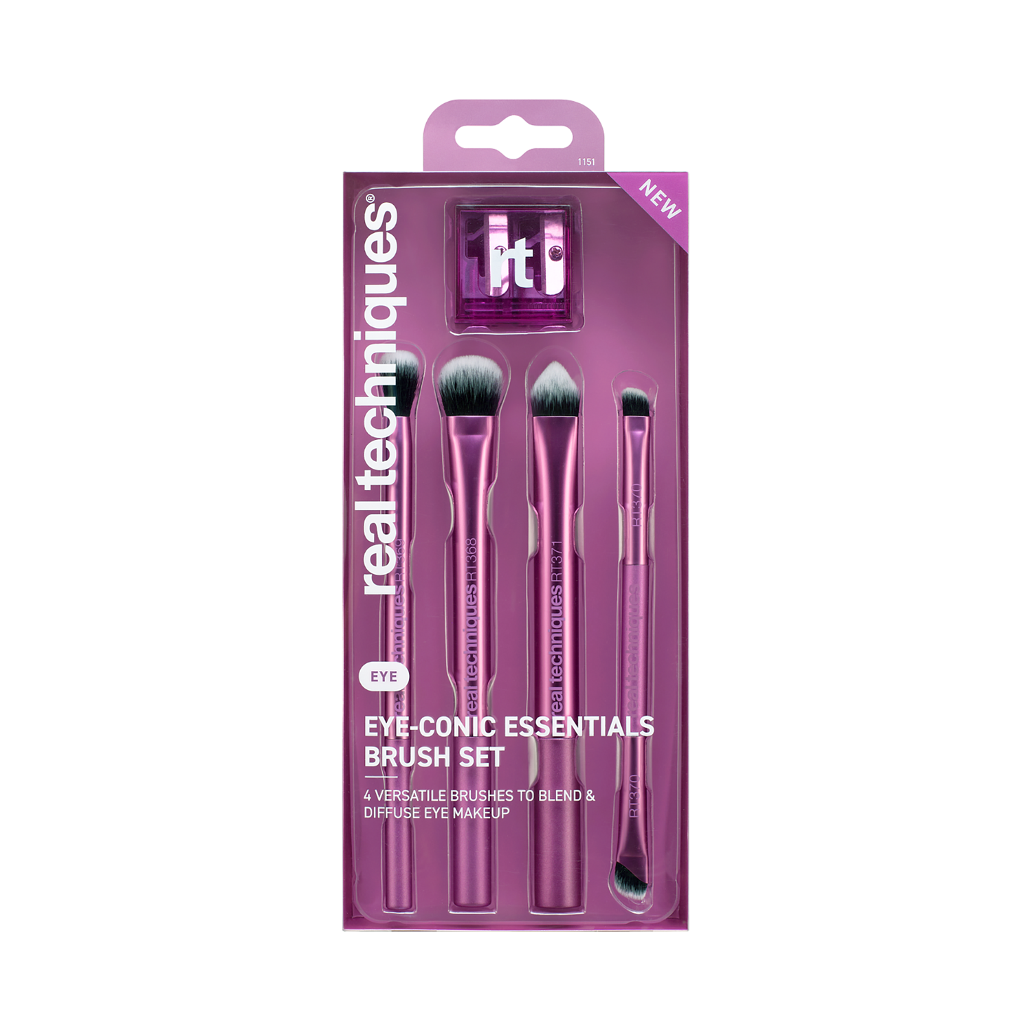 Real Techniques | Real Techniques Eye-Conic Blending Essentials Brush Set (4 pcs)