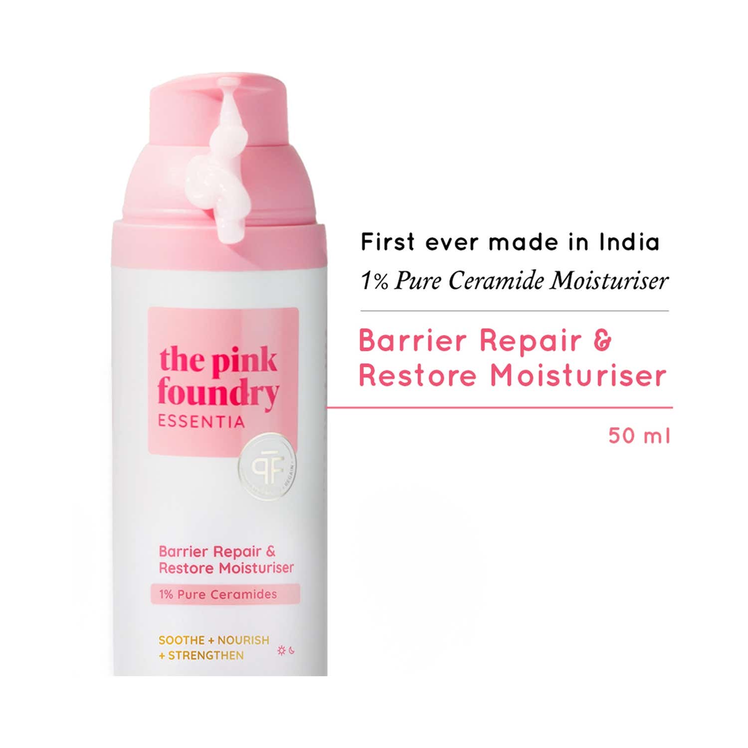 The Pink Foundry | The Pink Foundry Barrier Repair and Restore Moisturiser (50 ml)