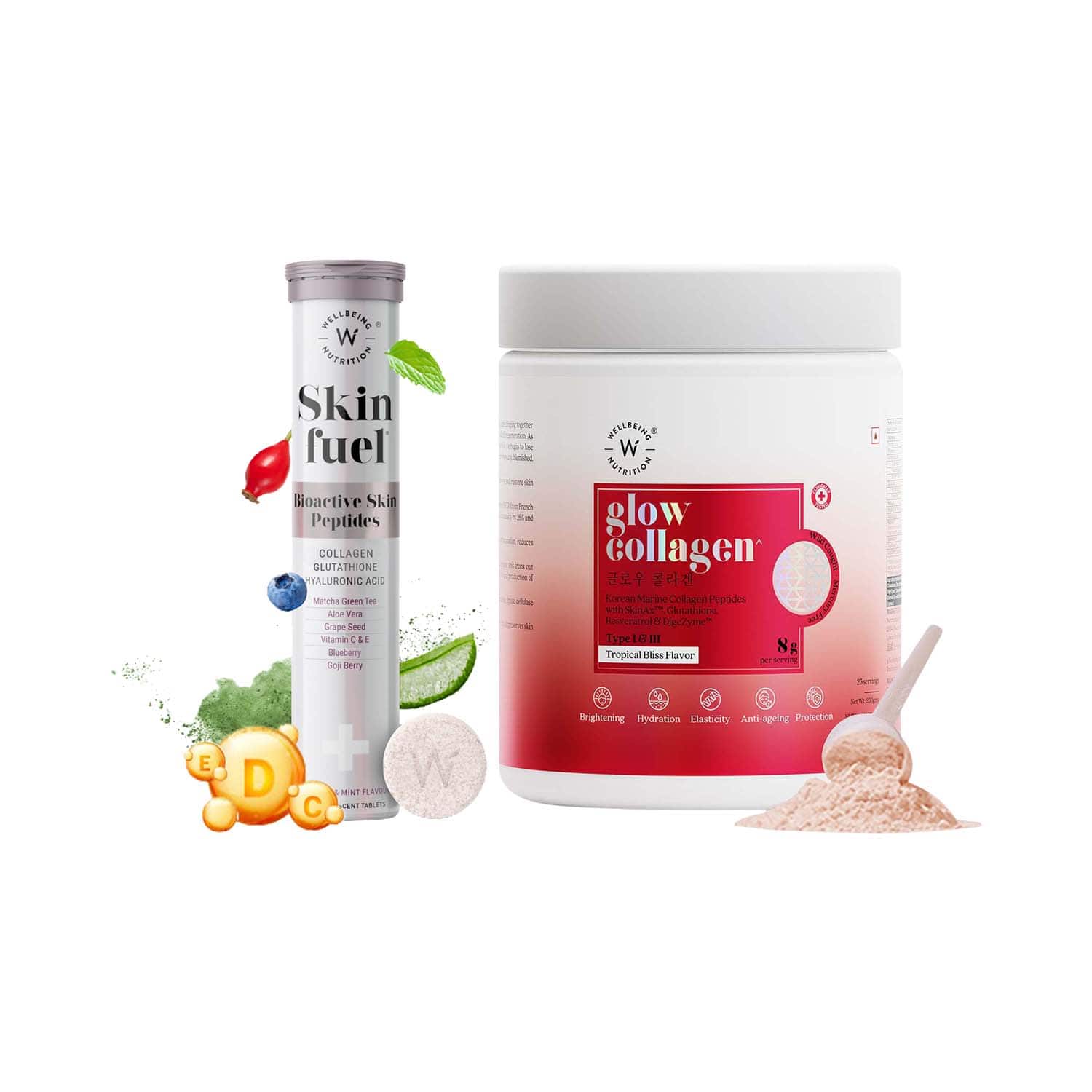 Wellbeing Nutrition | Wellbeing Nutrition Skin Renew Collagen Combo