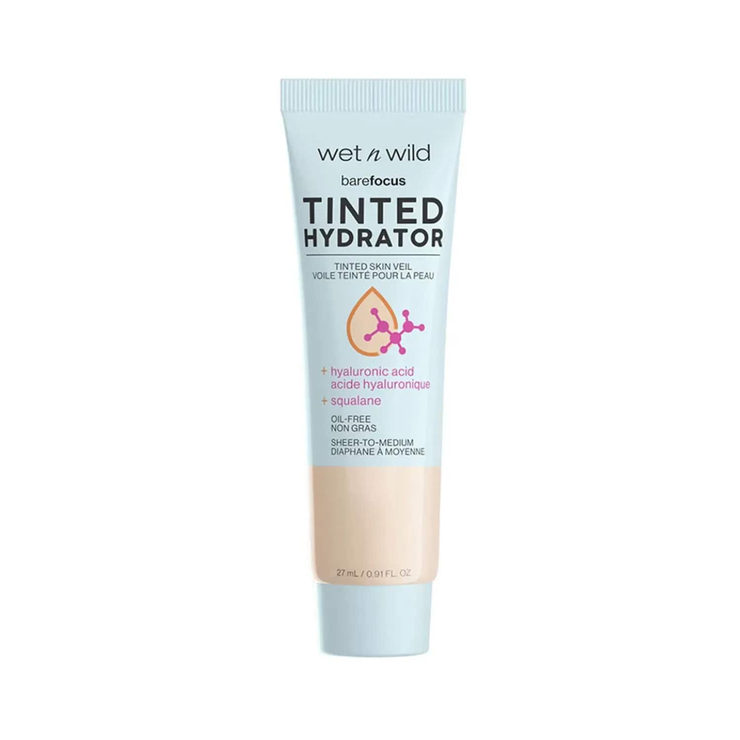 Wet n Wild | Wet n Wild Bare Focus Tinted Hydrator Tinted Skin Veil - Light Medium (27ml)